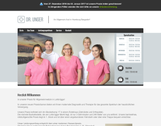 Webdesign Dr. med Unger
